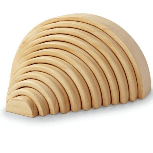 NWT Kinderfeets Wooden Natural Arch - Picture 1 of 4